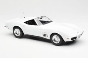 Chevrolet Corvette C3 Convertible Can-Am White Norev 1:18 189038 Diecast — photo 4 of 6