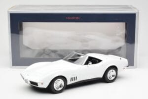Chevrolet Corvette C3 Convertible Can-Am White Norev 1:18 189038 Diecast — photo 6 of 6