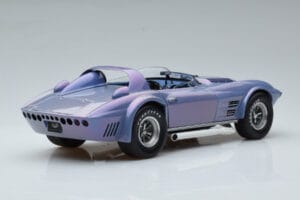 Chevrolet Corvette Grand Sport Roadster Laguna Seca Sky Blue Exoto 1:18 EXPRM00080 Diecast — photo 3 of 9