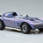 Chevrolet Corvette Grand Sport Roadster Laguna Seca Sky Blue Exoto 1:18 - image 5 of 9
