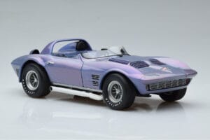 Chevrolet Corvette Grand Sport Roadster Laguna Seca Sky Blue Exoto 1:18 EXPRM00080 Diecast — photo 5 of 9