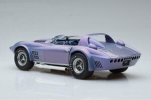 Chevrolet Corvette Grand Sport Roadster Laguna Seca Sky Blue Exoto 1:18 EXPRM00080 Diecast — photo 6 of 9