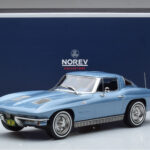 Chevrolet Corvette C2 Sting Ray Blue Norev 1:18 - image 6 of 6