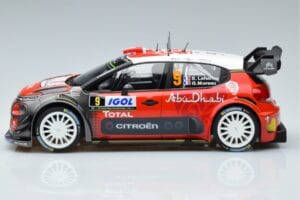 Citroen C3 WRC #9 S. Lefebvre / G. Moreau Tour de Corse 2017 Norev 1:18 181633 Diecast — photo 3 of 6