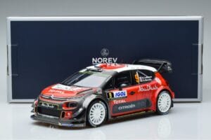 Citroen C3 WRC #9 S. Lefebvre / G. Moreau Tour de Corse 2017 Norev 1:18 181633 Diecast — photo 6 of 6