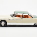 Citroen DS 21 Le Leman Cabriolet Ivory and Green Norev 1:18 - image 3 of 6