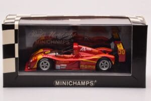 Ferrari 333 SP #30 MOMO M. Papis / D. Theys / B. Wollek Daytona 24 Hours 2nd Place 1996 Minichamps 1:43 430967430 Diecast — photo 4 of 4