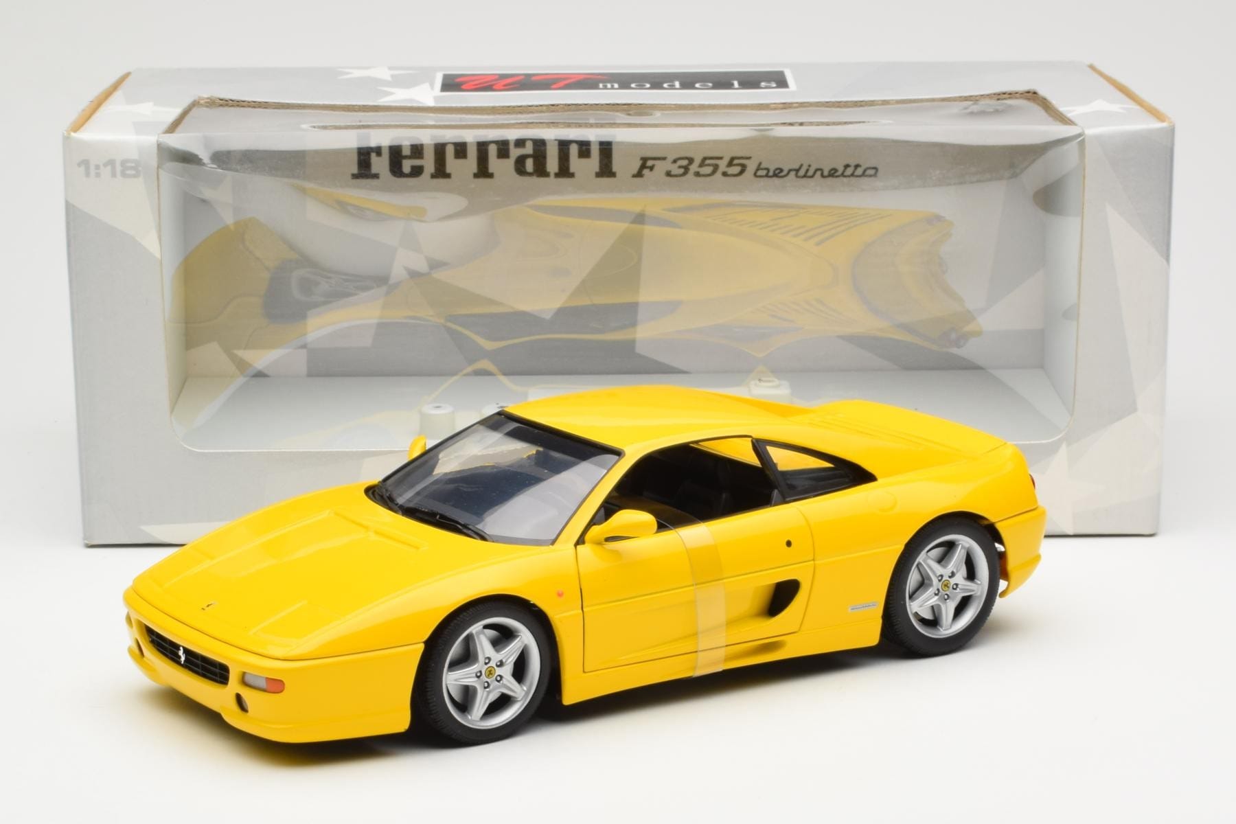 Ferrari F355 Berlinetta Yellow UT Models 1:18 180074021 Diecast — photo 6 of 6