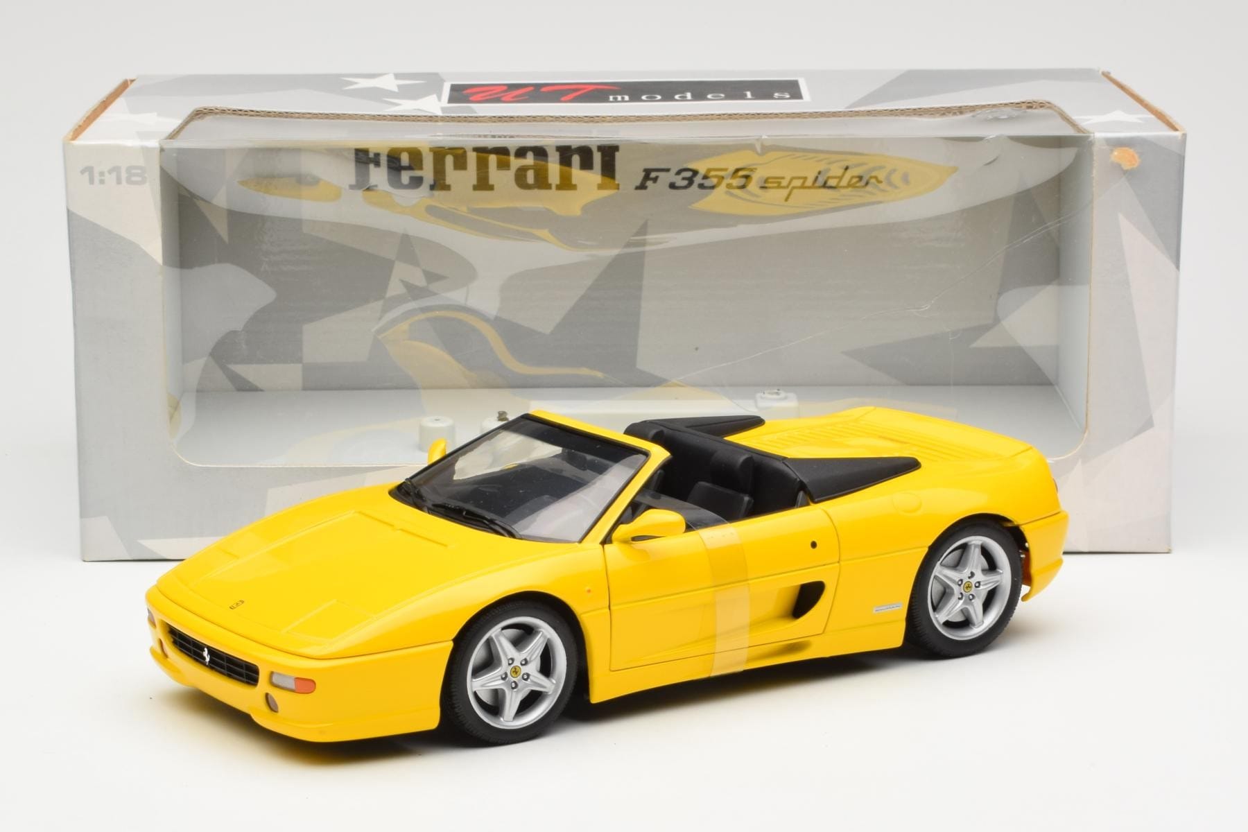 Ferrari F355 Spider Yellow UT Models 1:18 180074031 Diecast — photo 6 of 6