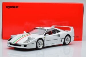 Ferrari F40 Pearl White Italy Kyosho 1:18 08416PWT-G Diecast — photo 8 of 8