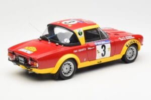 Fiat 124 Abarth #3 Barbasio / Sodano East African Safari Rally 1974 Sun Star 1:18 4952 Diecast — photo 3 of 8