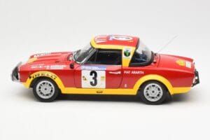 Fiat 124 Abarth #3 Barbasio / Sodano East African Safari Rally 1974 Sun Star 1:18 4952 Diecast — photo 4 of 8