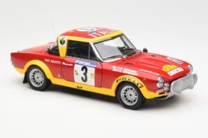 Fiat 124 Abarth #3 Barbasio / Sodano East African Safari Rally 1974 Sun Star 1:18 4952 Diecast — photo 6 of 8