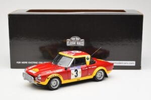 Fiat 124 Abarth #3 Barbasio / Sodano East African Safari Rally 1974 Sun Star 1:18 4952 Diecast — photo 8 of 8