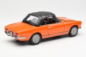 Fiat 124 BS Orange Sun Star 1:18 4906 Diecast — photo 3 of 8