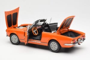 Fiat 124 BS Orange Sun Star 1:18 4906 Diecast — photo 5 of 8