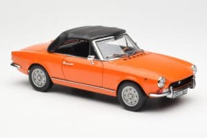 Fiat 124 BS Orange Sun Star 1:18 4906 Diecast — photo 6 of 8