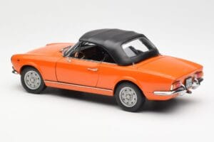 Fiat 124 BS Orange Sun Star 1:18 4906 Diecast — photo 7 of 8