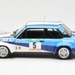 Fiat 131 Abarth #5 Team Fiat Works Rally Portugal 1980 Kyosho 1:18 08376A Diecast - image 4 of 8
