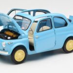 Fiat Nuova 500 Celeste Blue Kyosho 1:18 08966LB - image 2 of 8