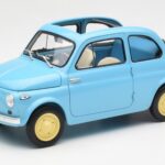 Fiat Nuova 500 Celeste Blue Kyosho 1:18 08966LB