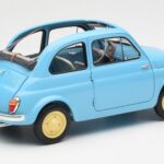 Fiat Nuova 500 Celeste Blue Kyosho 1:18 08966LB - image 3 of 8