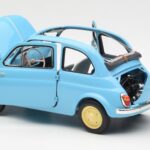 Fiat Nuova 500 Celeste Blue Kyosho 1:18 08966LB - image 5 of 8