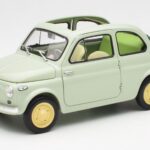 Fiat Nuova 500 Clear Green Kyosho 1:18 08966LG