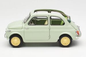 Fiat Nuova 500 Clear Green Kyosho 1:18 08966LG Diecast — photo 4 of 8
