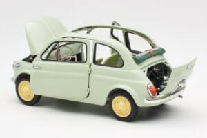 Fiat Nuova 500 Clear Green Kyosho 1:18 08966LG Diecast — photo 5 of 8