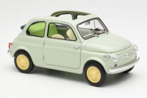 Fiat Nuova 500 Clear Green Kyosho 1:18 08966LG Diecast — photo 6 of 8