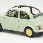 Fiat Nuova 500 Clear Green Kyosho 1:18 08966LG - image 7 of 8