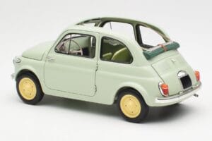 Fiat Nuova 500 Clear Green Kyosho 1:18 08966LG Diecast — photo 7 of 8