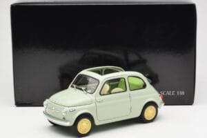 Fiat Nuova 500 Clear Green Kyosho 1:18 08966LG Diecast — photo 8 of 8