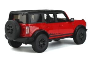 Ford Bronco 4-Door Wildtrak Red GT Spirit 1:18 GT360 Resin — photo 2 of 5