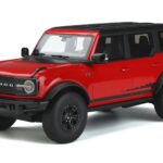 Ford Bronco 4-Door Wildtrak Red GT Spirit 1:18 GT360