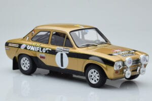 Ford Escort Mk1 RS1600 Night Version #1 R. Clark / J. Porter Rally Wales 1972 IXO 1:18 18RMC100 Diecast — photo 4 of 6