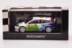Ford Focus RS WRC #4 R. Kresta / J. Tomanek Rally Monte Carlo 2005 Minichamps 1:43 400058404 Diecast — photo 4 of 4