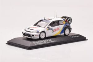 Ford Focus RS WRC #4 M. Martin / M. Park Neste Rally Finland Winners 2003 Minichamps 1:43 400038304 Diecast — photo 2 of 4