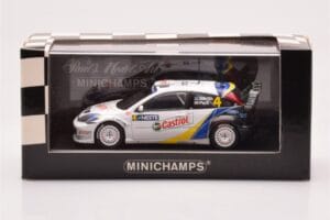 Ford Focus RS WRC #4 M. Martin / M. Park Neste Rally Finland Winners 2003 Minichamps 1:43 400038304 Diecast — photo 4 of 4
