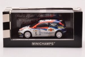 Ford Focus RS WRC #5 C. McRae / N. Grist Rally Acropolis Winner 2002 Minichamps 1:43 430028905 Diecast — photo 4 of 4