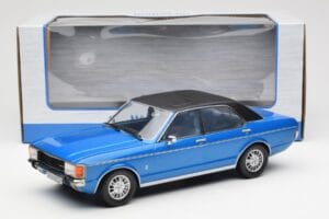 Ford Granada Mk1 Metallic Blue Matt Black MCG 1:18 MCG18394 Diecast — photo 6 of 6