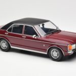 Ford Granada Mk1 Metallic Dark Red Matt Black MCG 1:18 MCG18393 - image 4 of 6