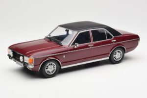 Ford Granada Mk1 Metallic Dark Red Matt Black MCG 1:18 MCG18393