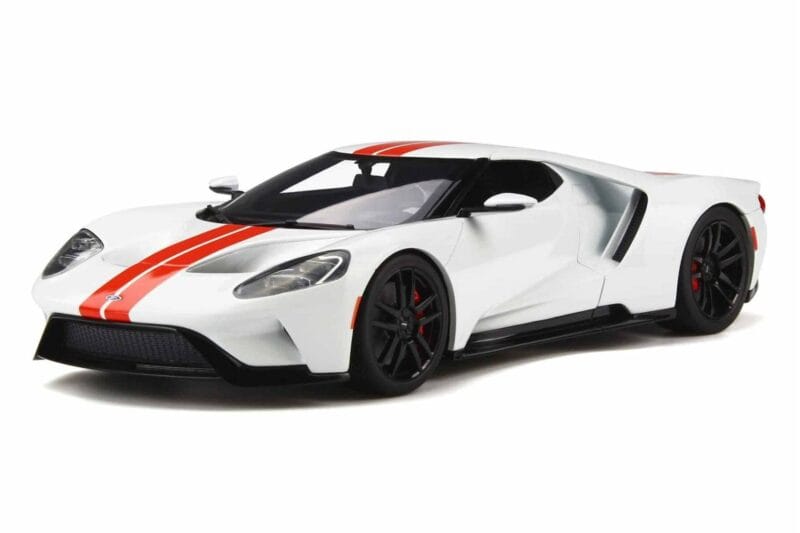 Ford GT Frozen White GT Spirit 1:18 GT097 Resin