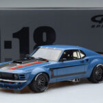 Ford Mustang Boss Cobra Ruffian Cars Blue GT Spirit 1:18 - image 6 of 6