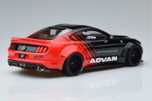 Ford Mustang S550 LB Works Liberty Walk Advan GT Spirit 1:18 KJ035 Resin — photo 2 of 6