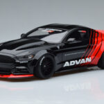Ford Mustang S550 LB Works Liberty Walk Advan GT Spirit 1:18 KJ035 Resin