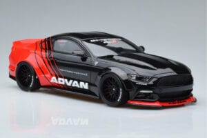 Ford Mustang S550 LB Works Liberty Walk Advan GT Spirit 1:18 KJ035 Resin — photo 4 of 6