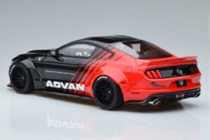 Ford Mustang S550 LB Works Liberty Walk Advan GT Spirit 1:18 KJ035 Resin — photo 5 of 6